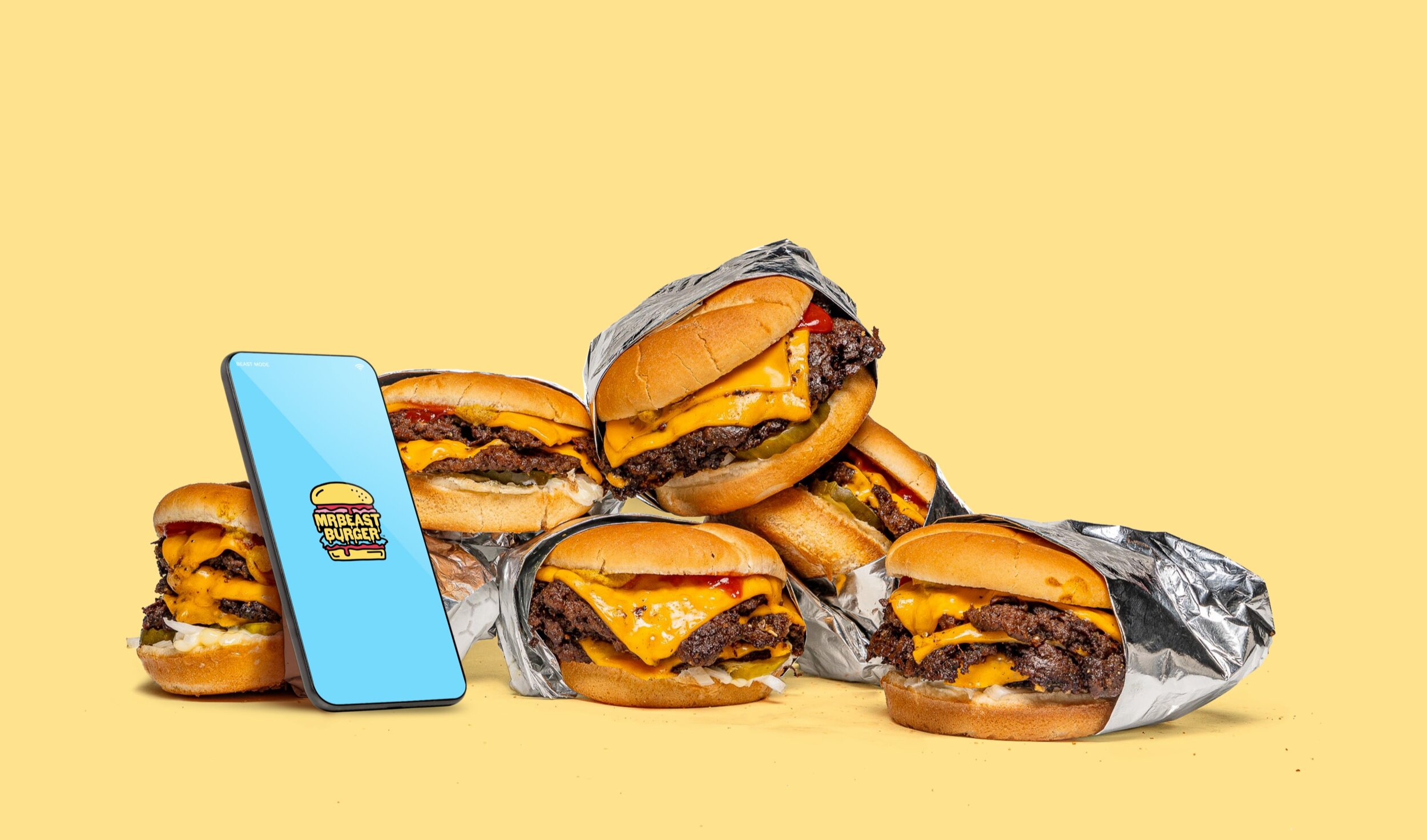 Mr. Beast Burger Branding