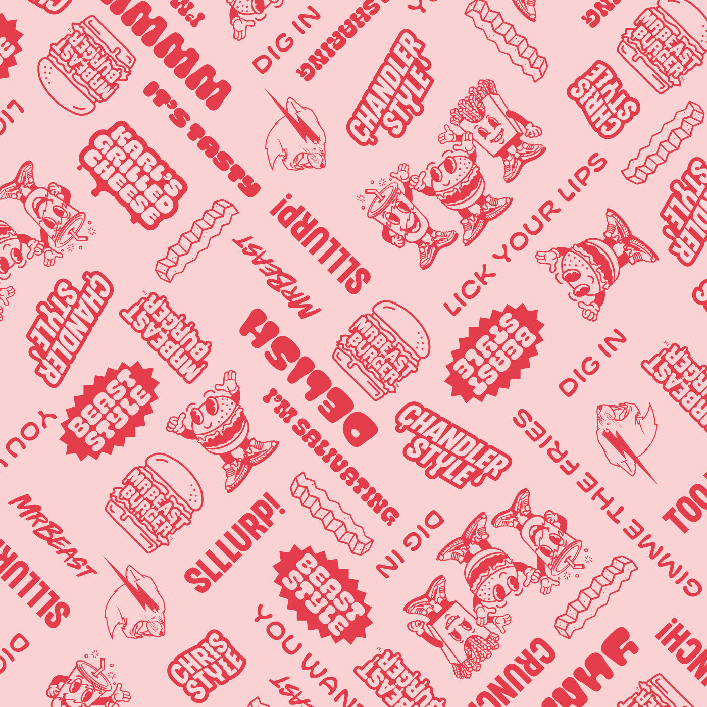 Mr. Beast Burger Branding
