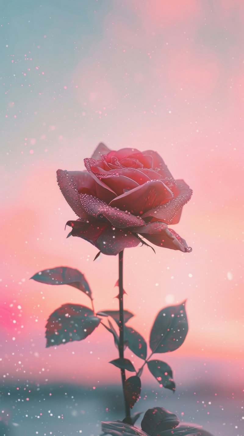 Sunset Rose Image. Free Photo, PNG