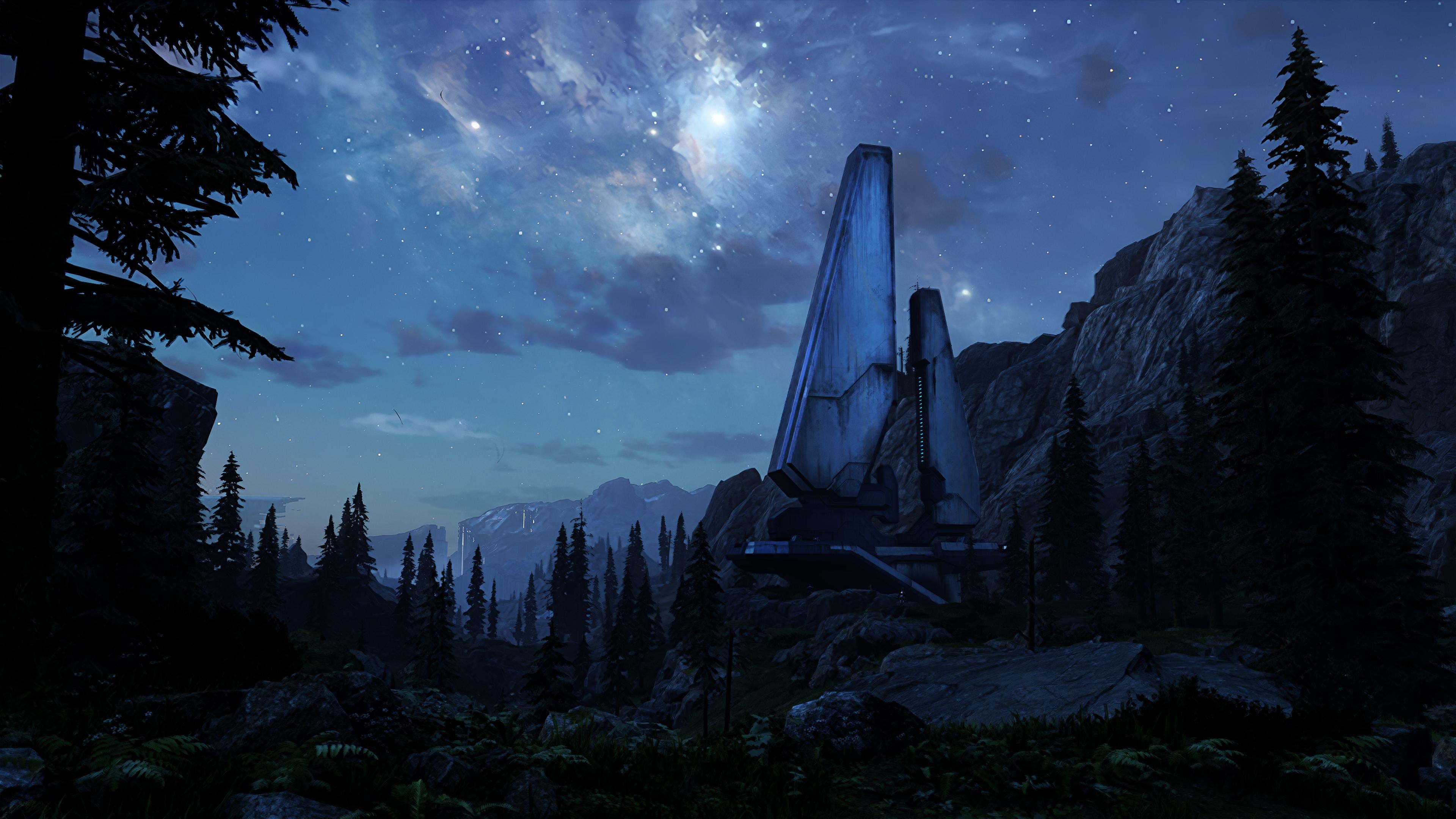 I made a Dynamic Halo Wallpaper that