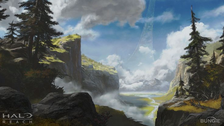 Halo background, Halo reach