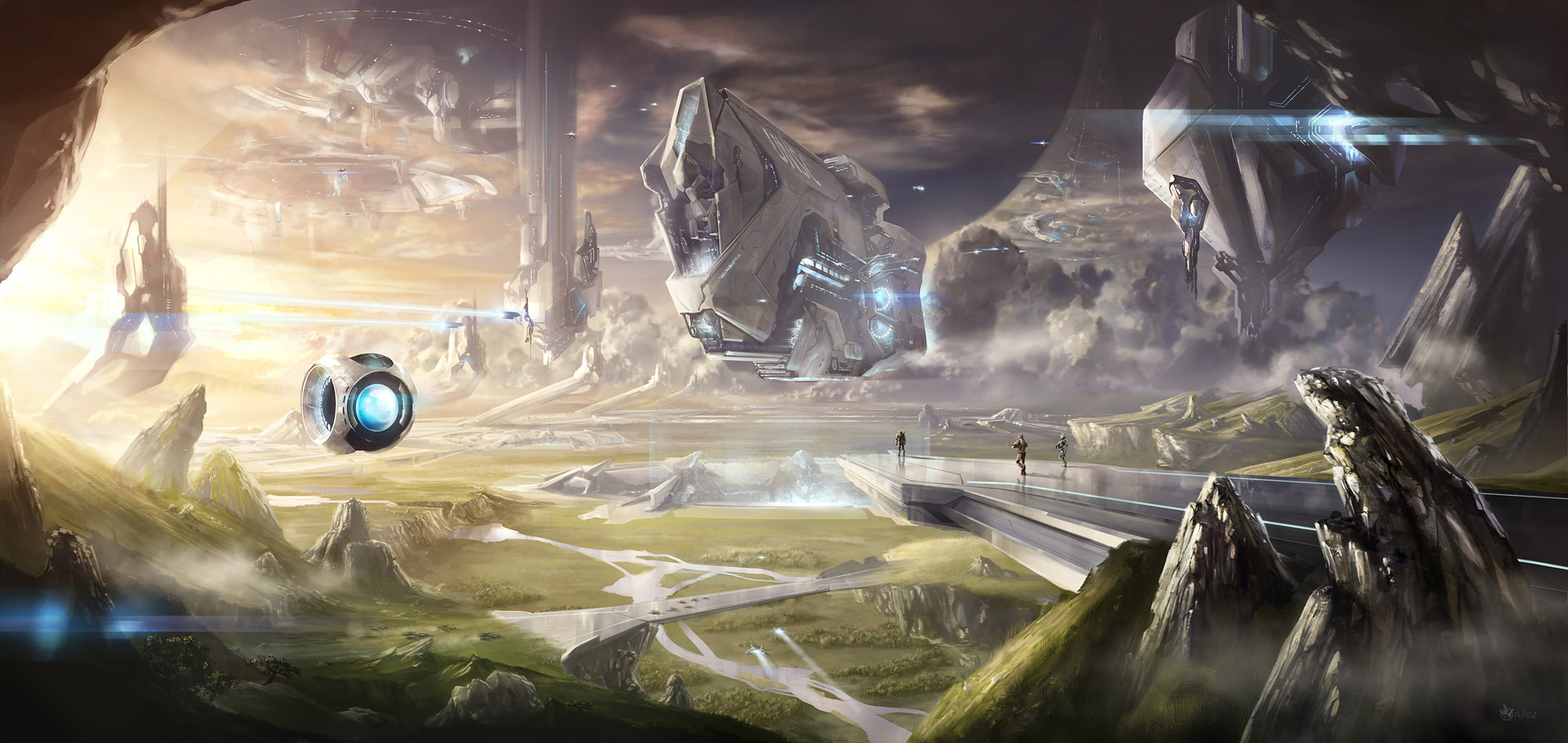 Video Game Halo HD Wallpaper