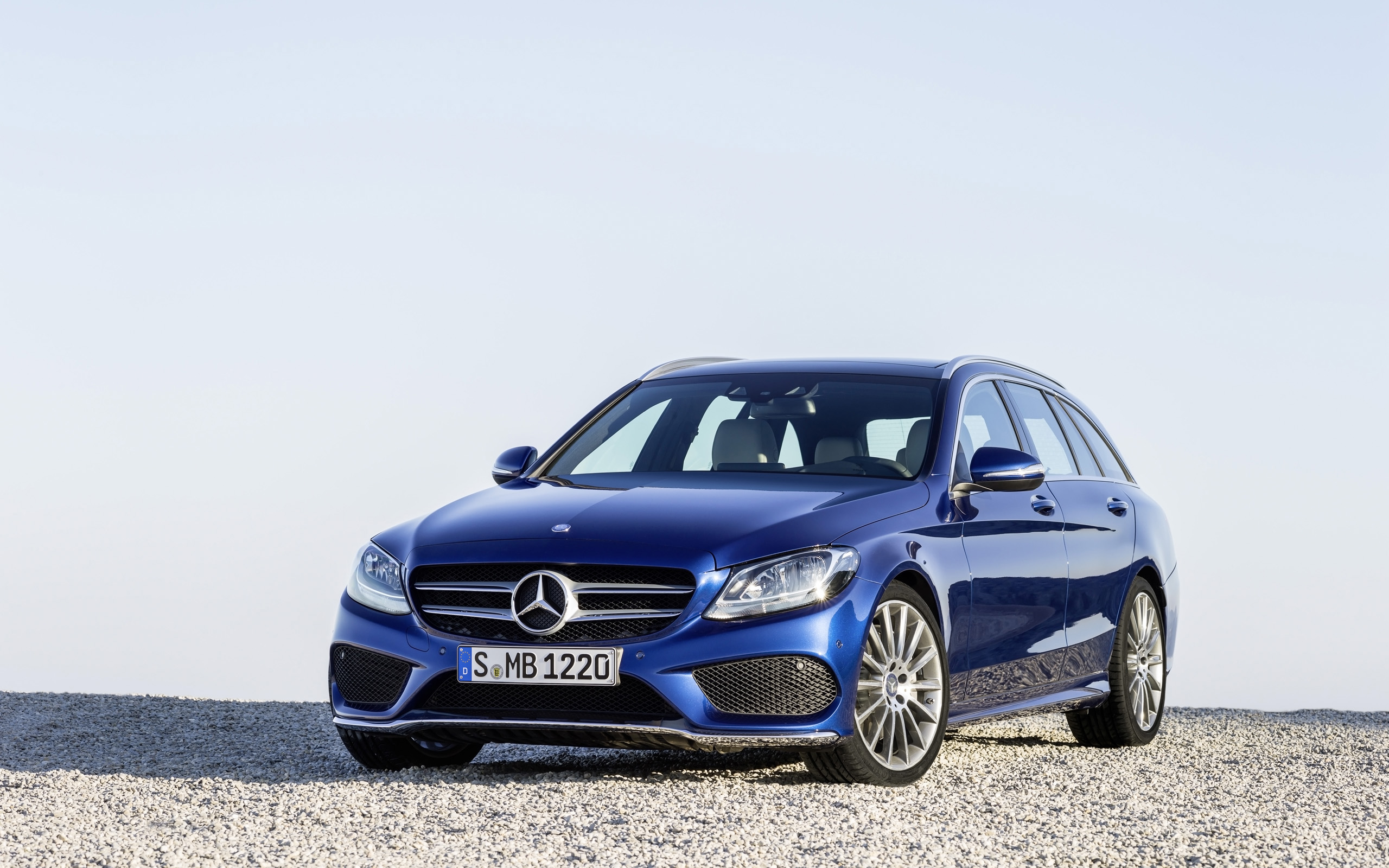Mercedes Benz C Class Estate Blue