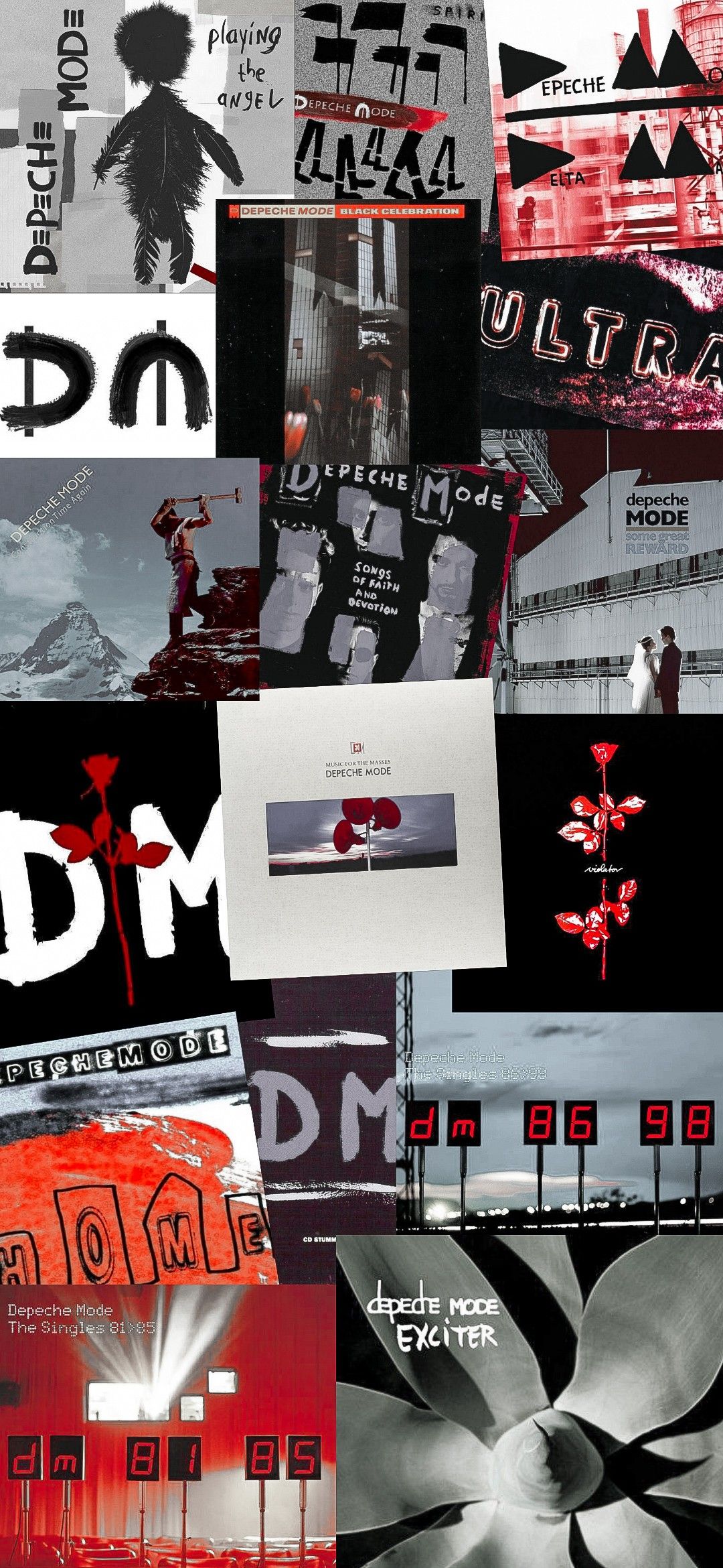 Wallpaper Depeche Mode cover album