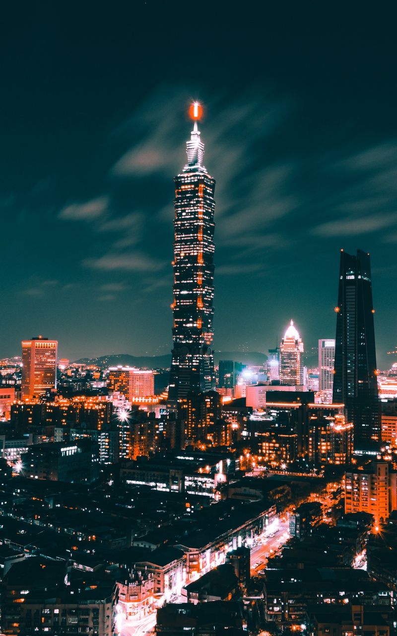 Taipei, Taiwan. City wallpaper, City