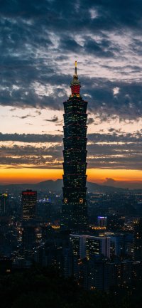 Taipei 101 iPhone Wallpaper