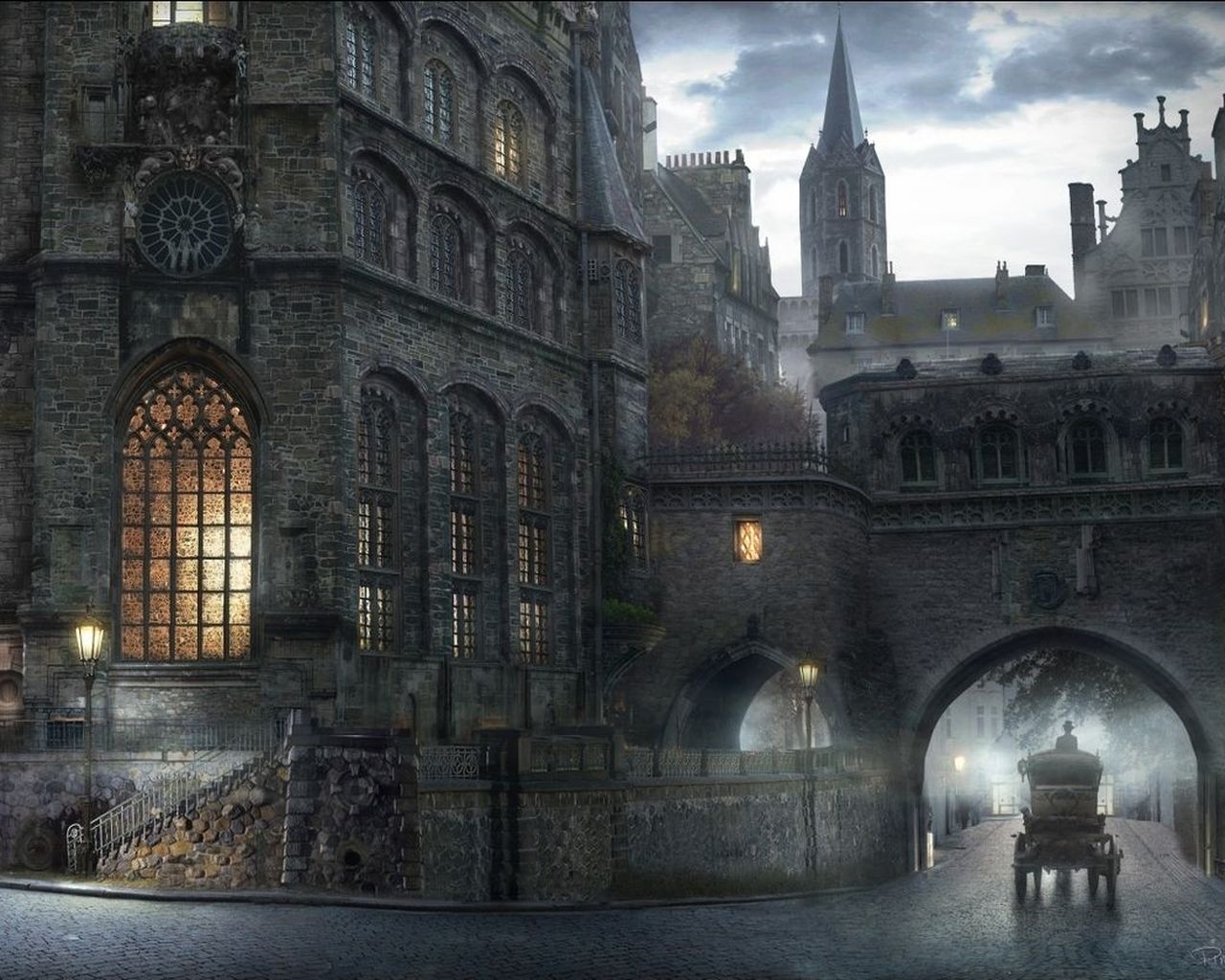 Wallpaper Gothic Fantasy Fantasy