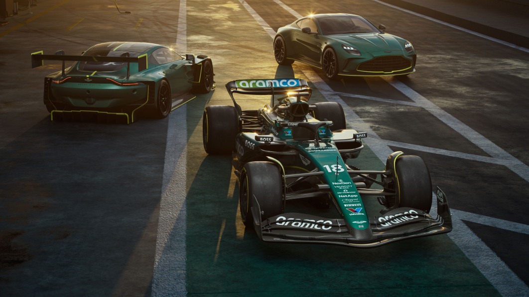 Aston Martin shows off 2024 Formula 1
