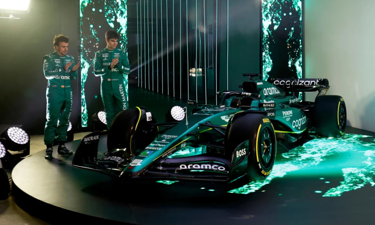 Aston Martin reveals AMR23 Formula 1