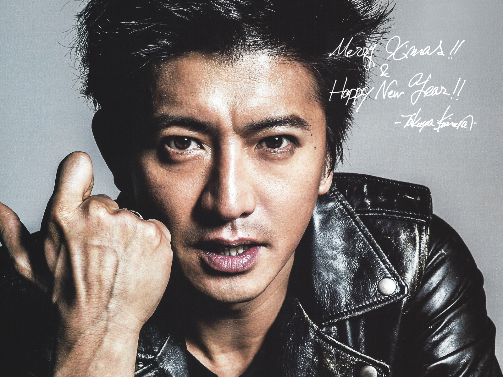 KIMURA TAKUYA 2018 DESK CALENDAR