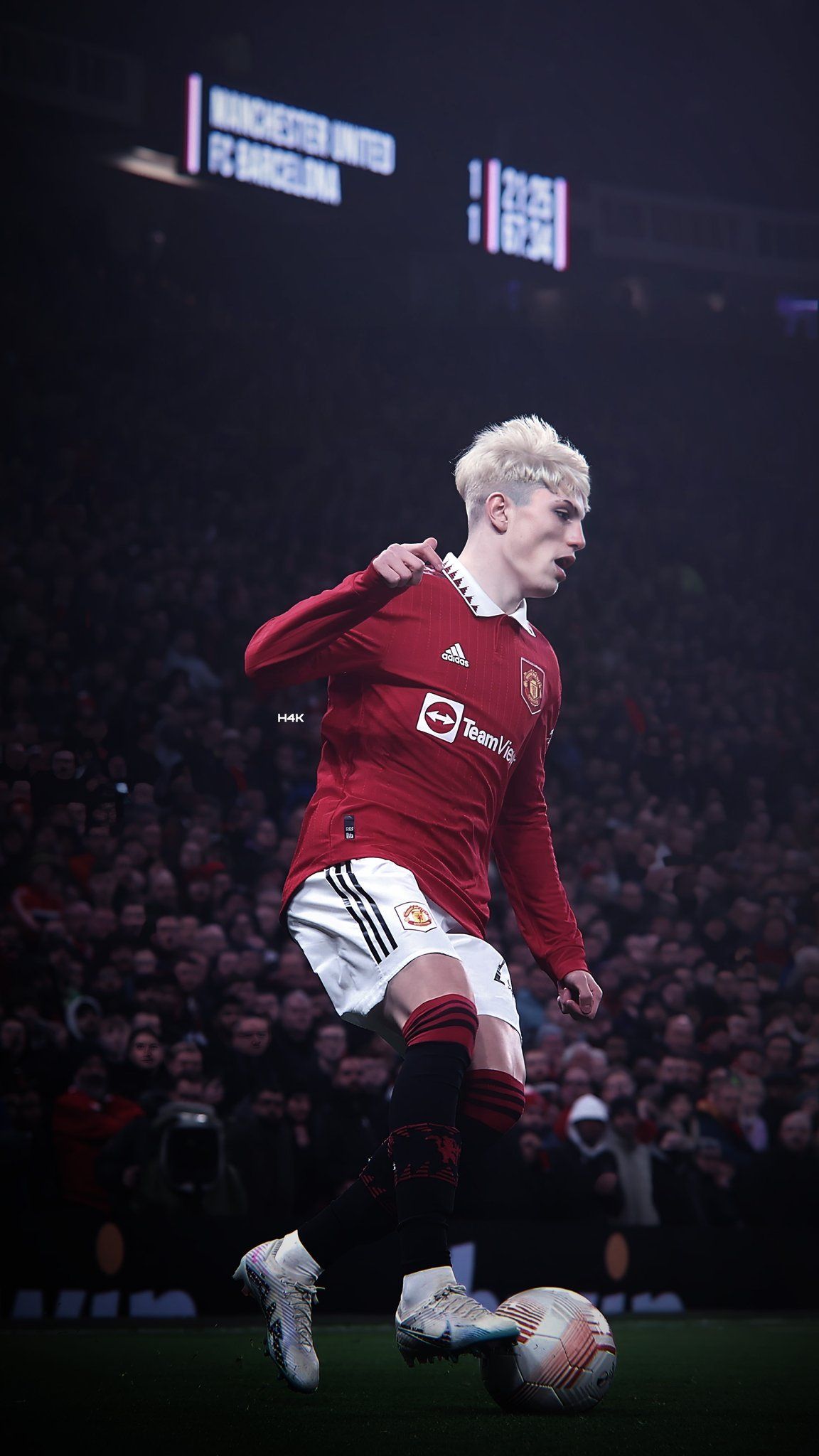 4K #Wallpaper. Alejandro Garnacho