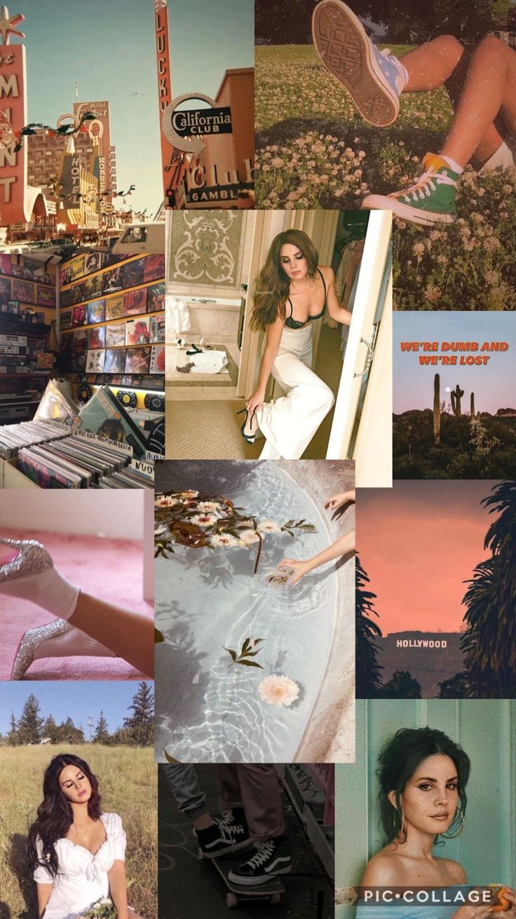 Lana Del Rey Collage