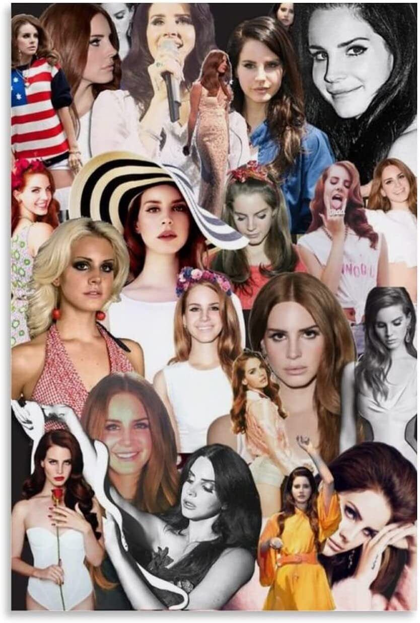 Lana Del Rey Canvas Poster Wall Art