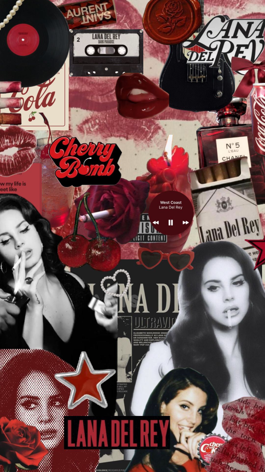Lanadelrey red #red