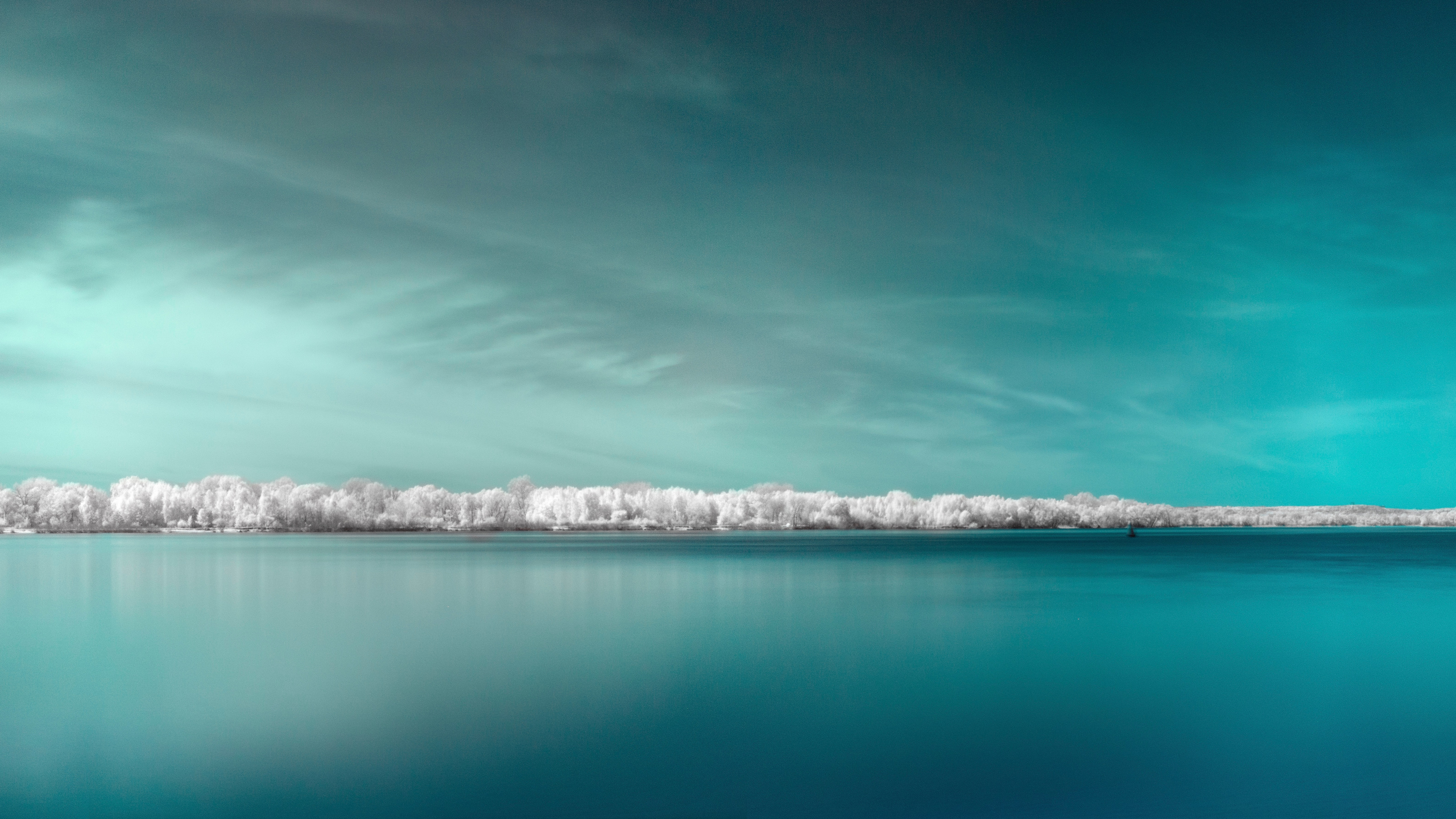Infrared vision Wallpaper 4K, Panorama