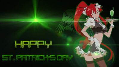 Anime St.Patrick's Day Windows Theme