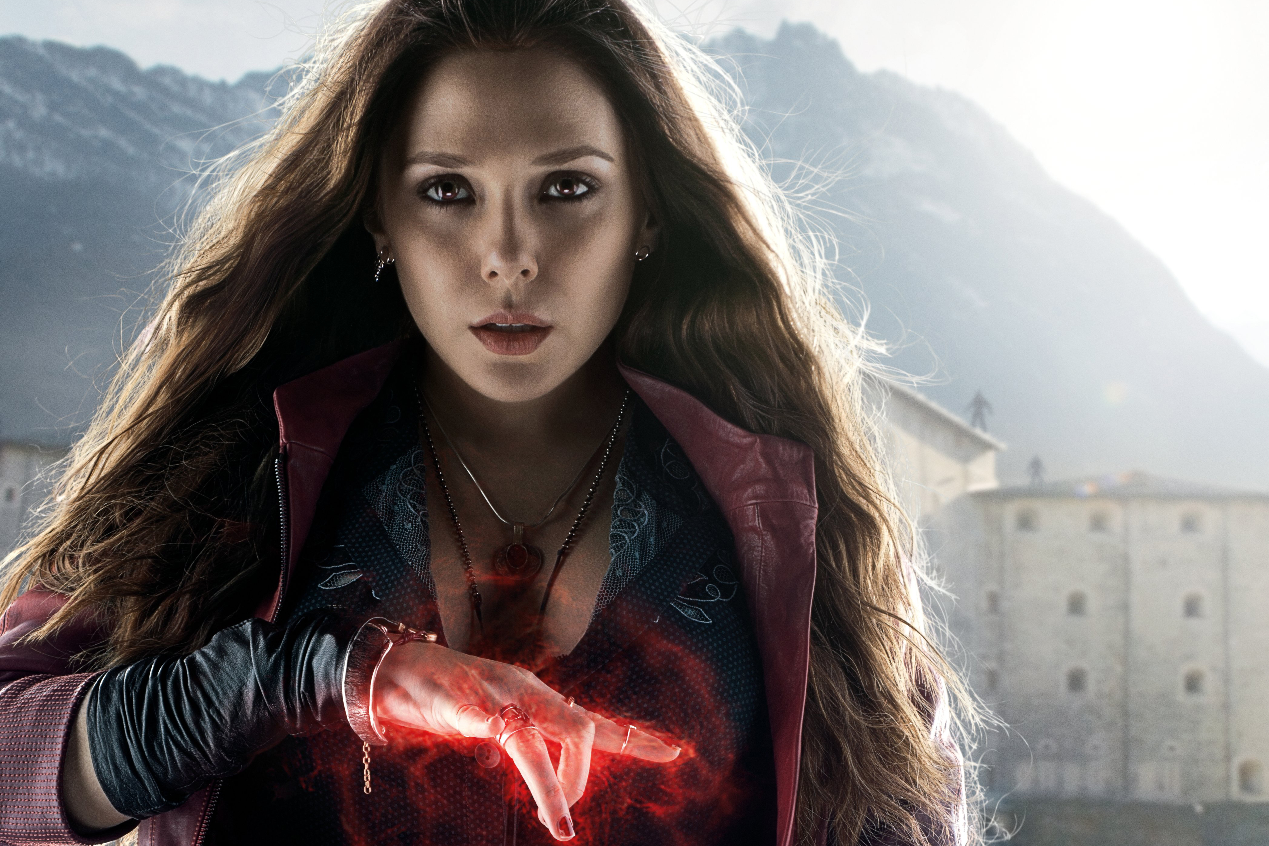 Wallpaper fiction, comic, Scarlet Witch