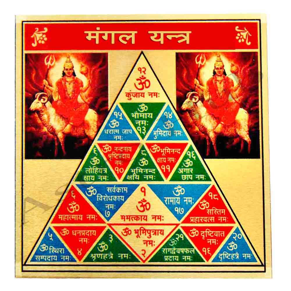 ASTRO HUB Mangal Yantra yantar
