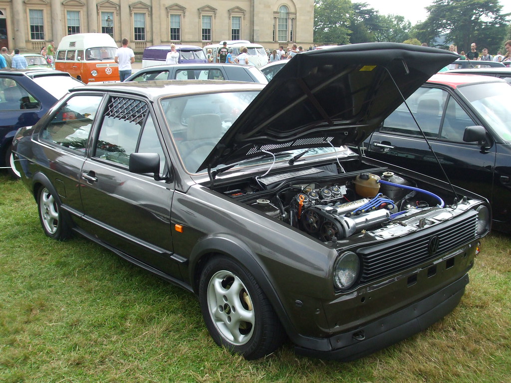 VW Polo Mk2 Saloon. Snapped at a VW