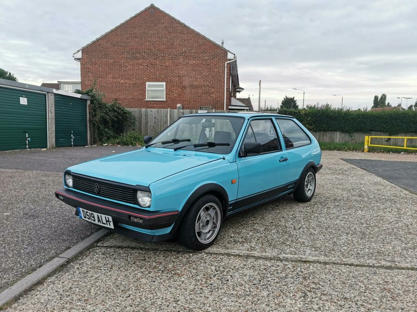 Miami Blue VW Polo Coupe