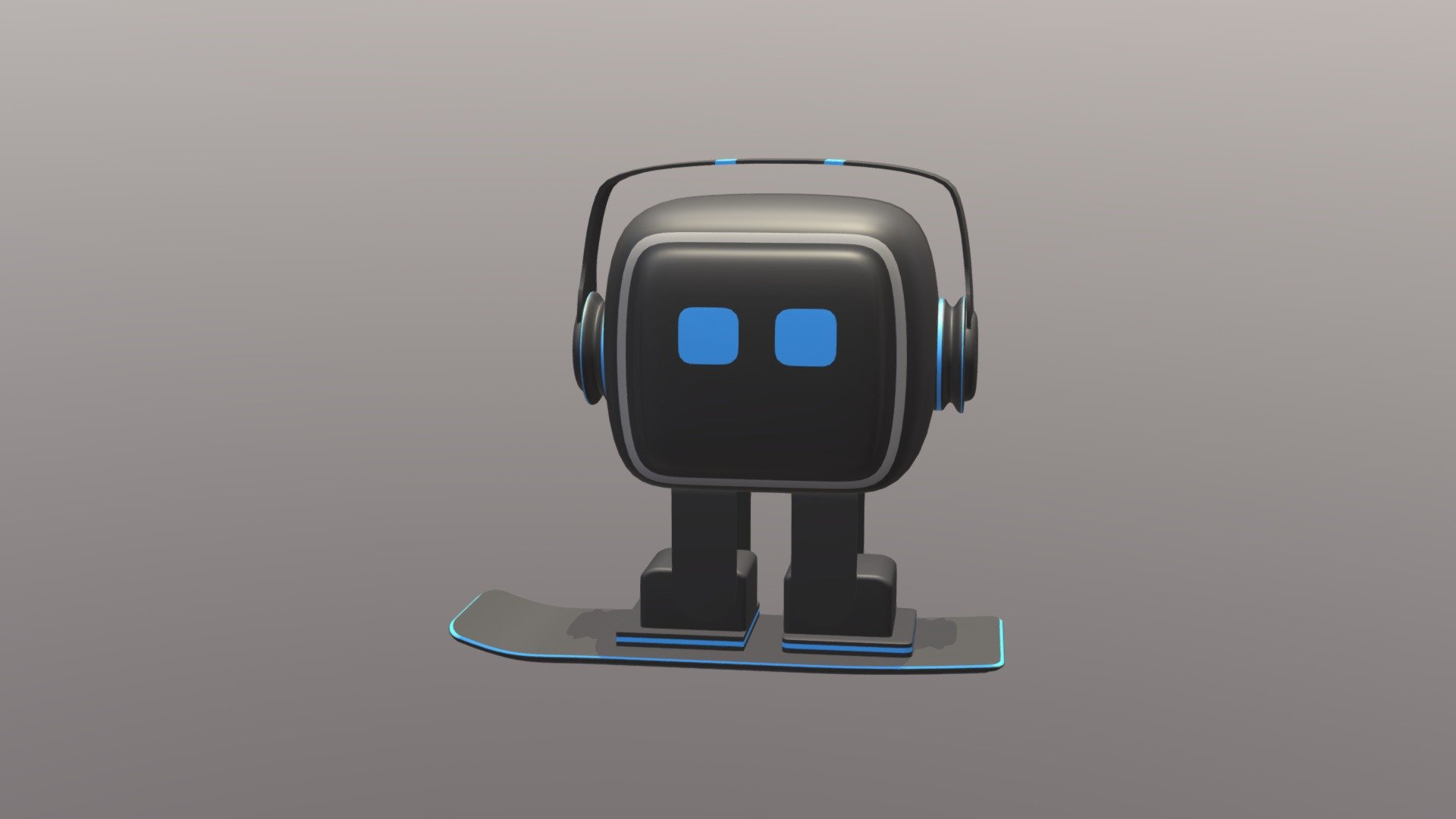 Emo Robot Free 3D model