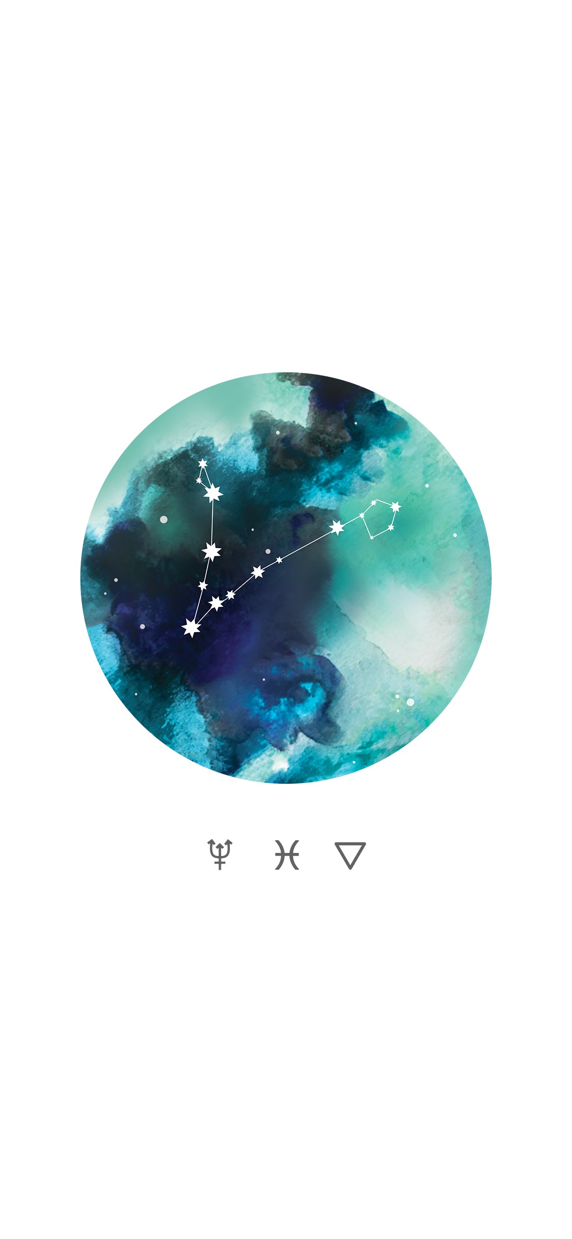 Pisces New Moon Wallpaper