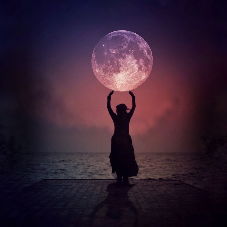 Virgo Full Moon PRINT Photo Virgo