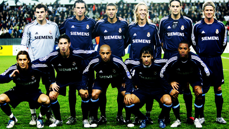 Real Madrid Team HD Wallpaper