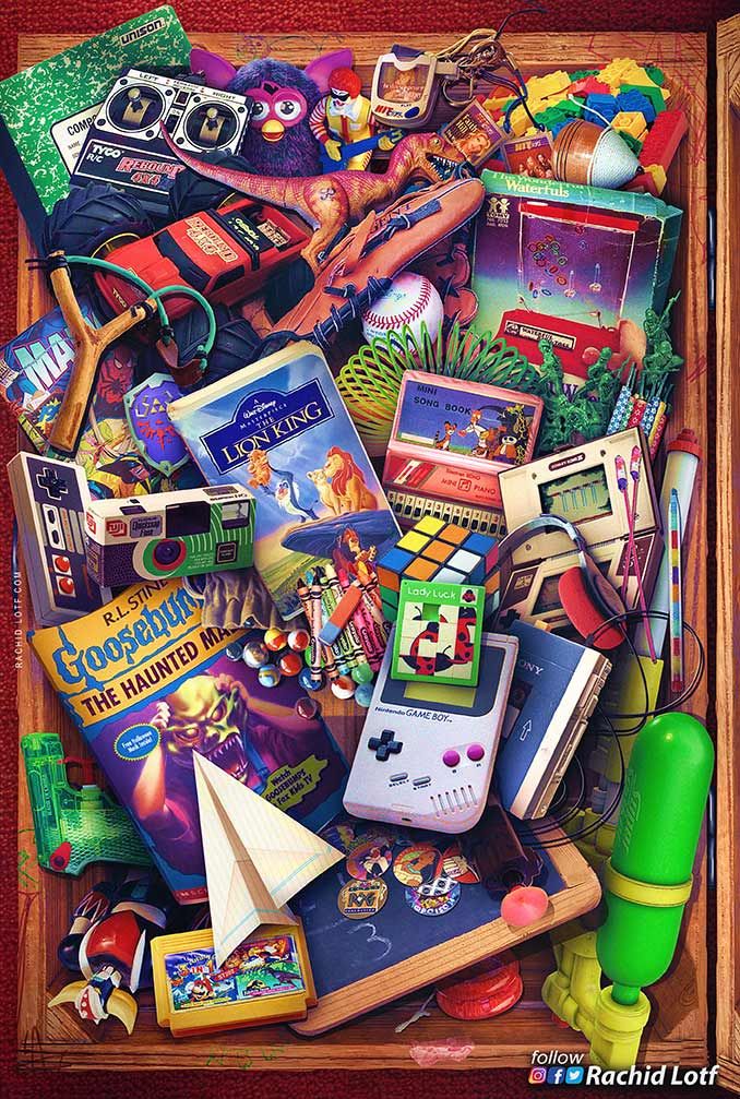 Retro games wallpaper, Retro gaming art