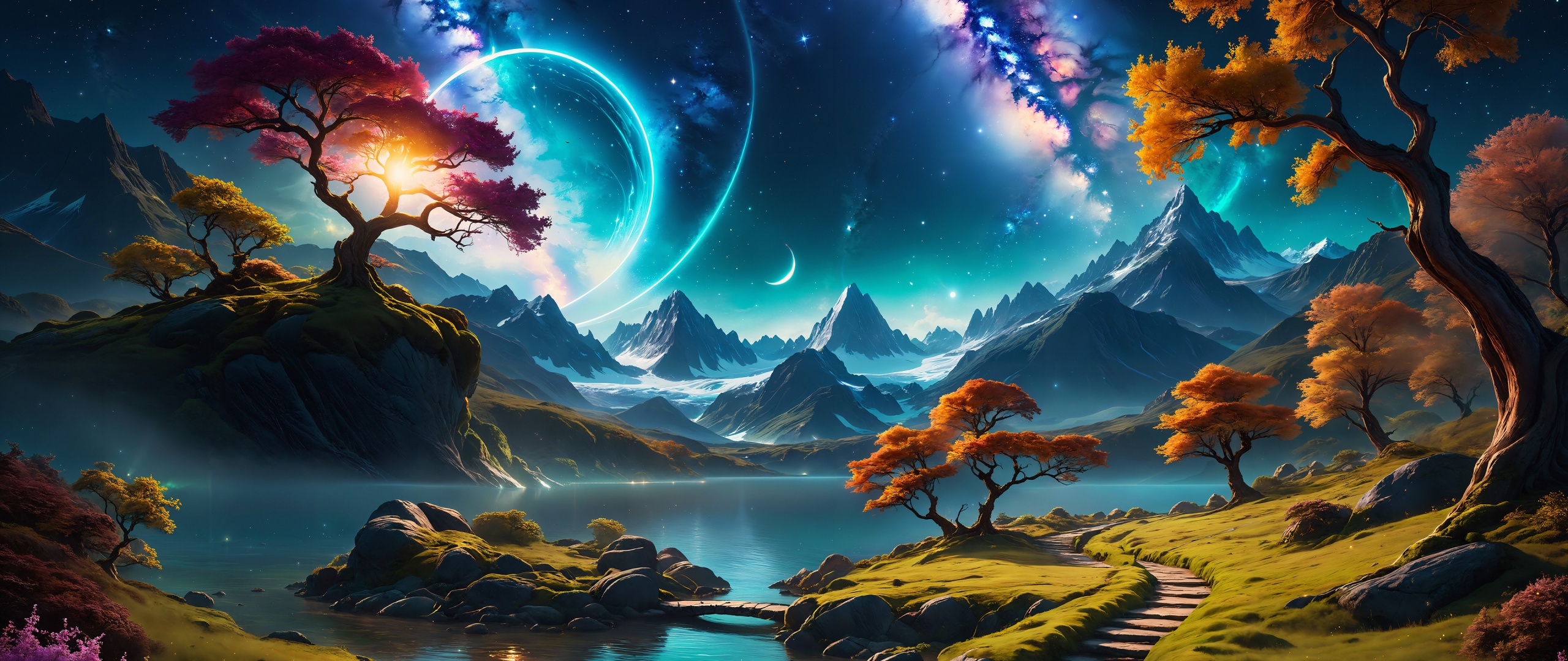 21:9 UltraWide Monitor HD Wallpaper