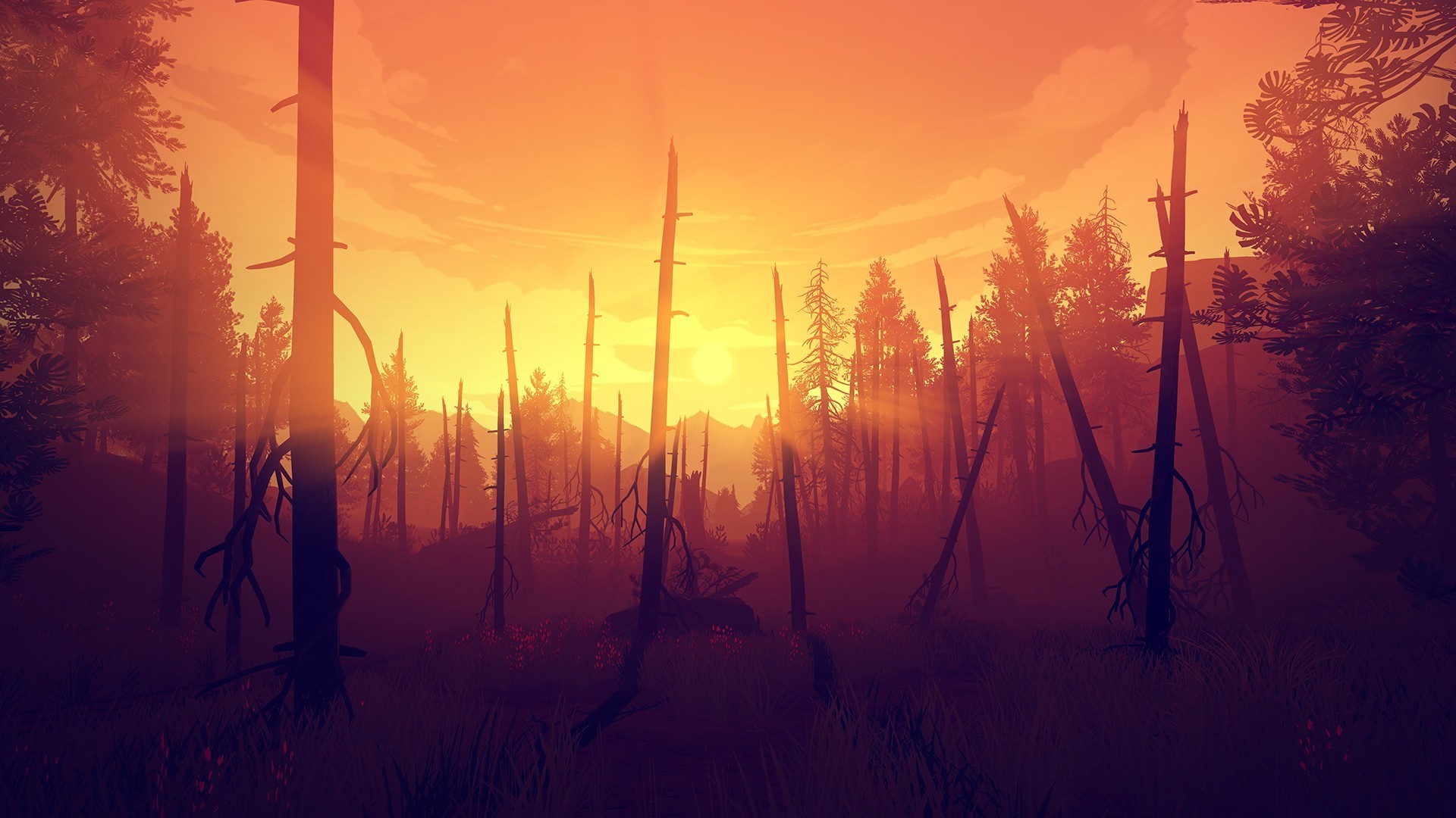 firewatch nature video games