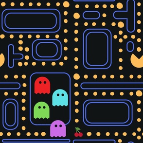 80s Game Fabric, Wallpaper and Home