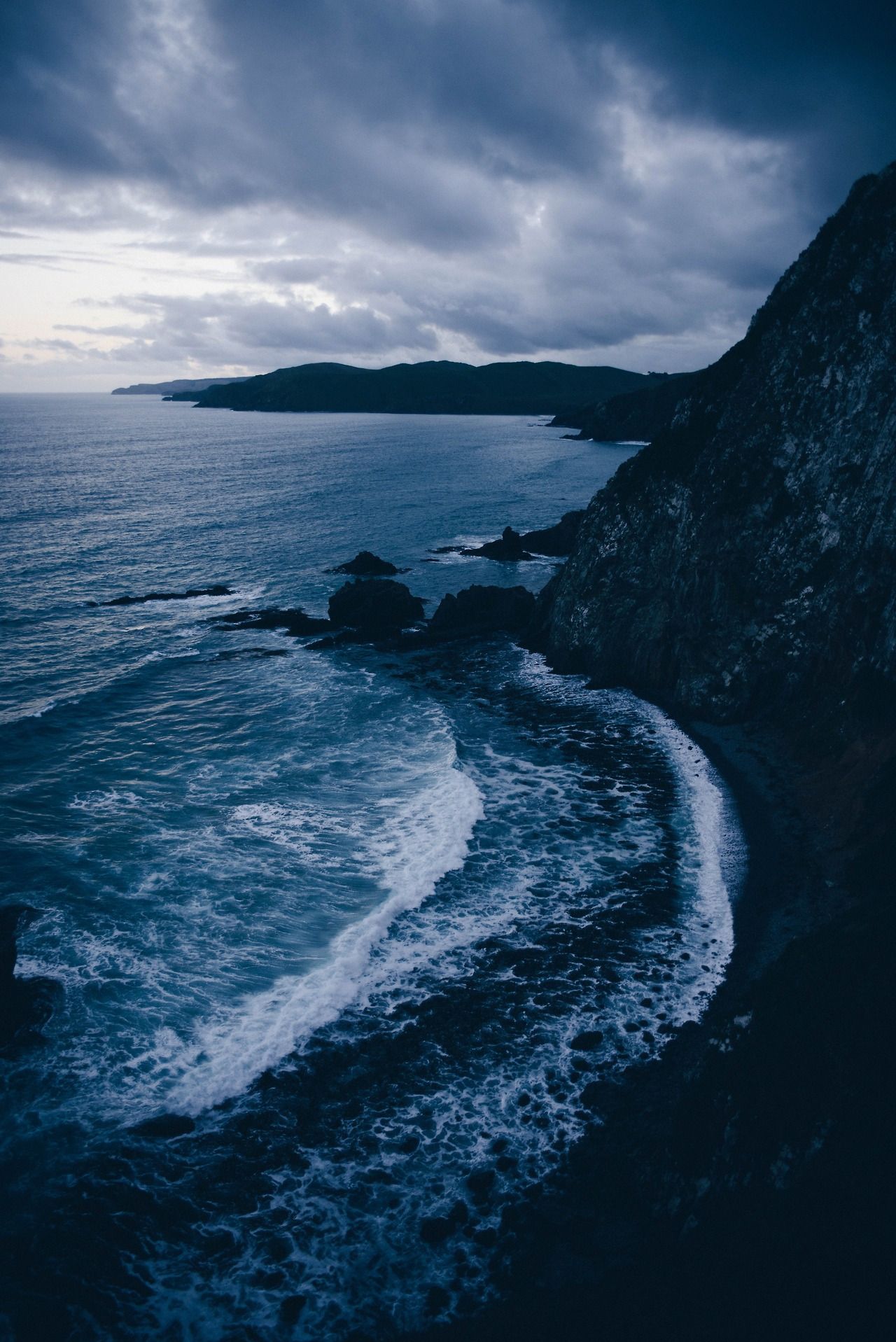 Moody Nature. Ocean background