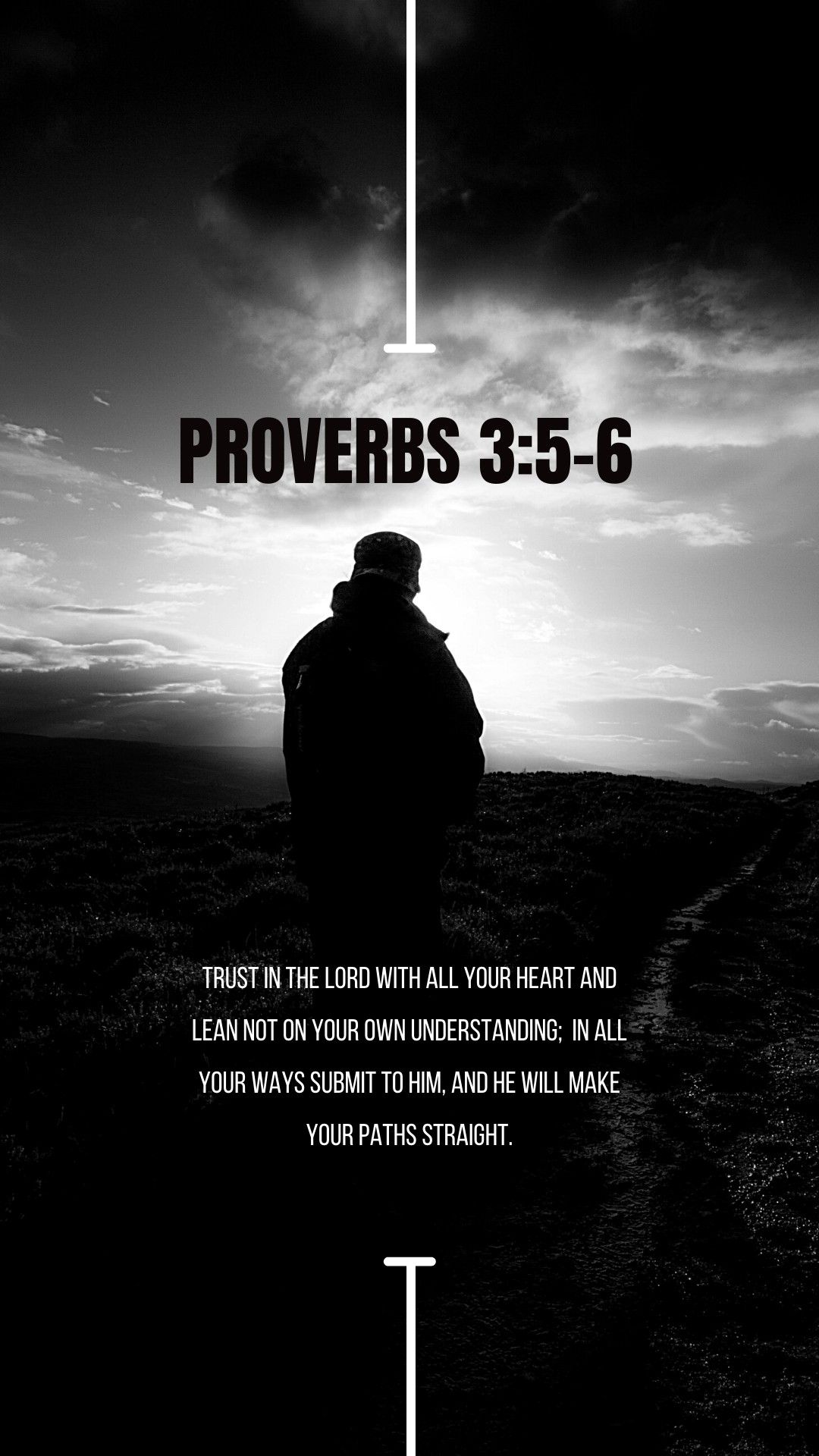 Proverbs 3:5‭-‬6 NIV. Wisdom bible