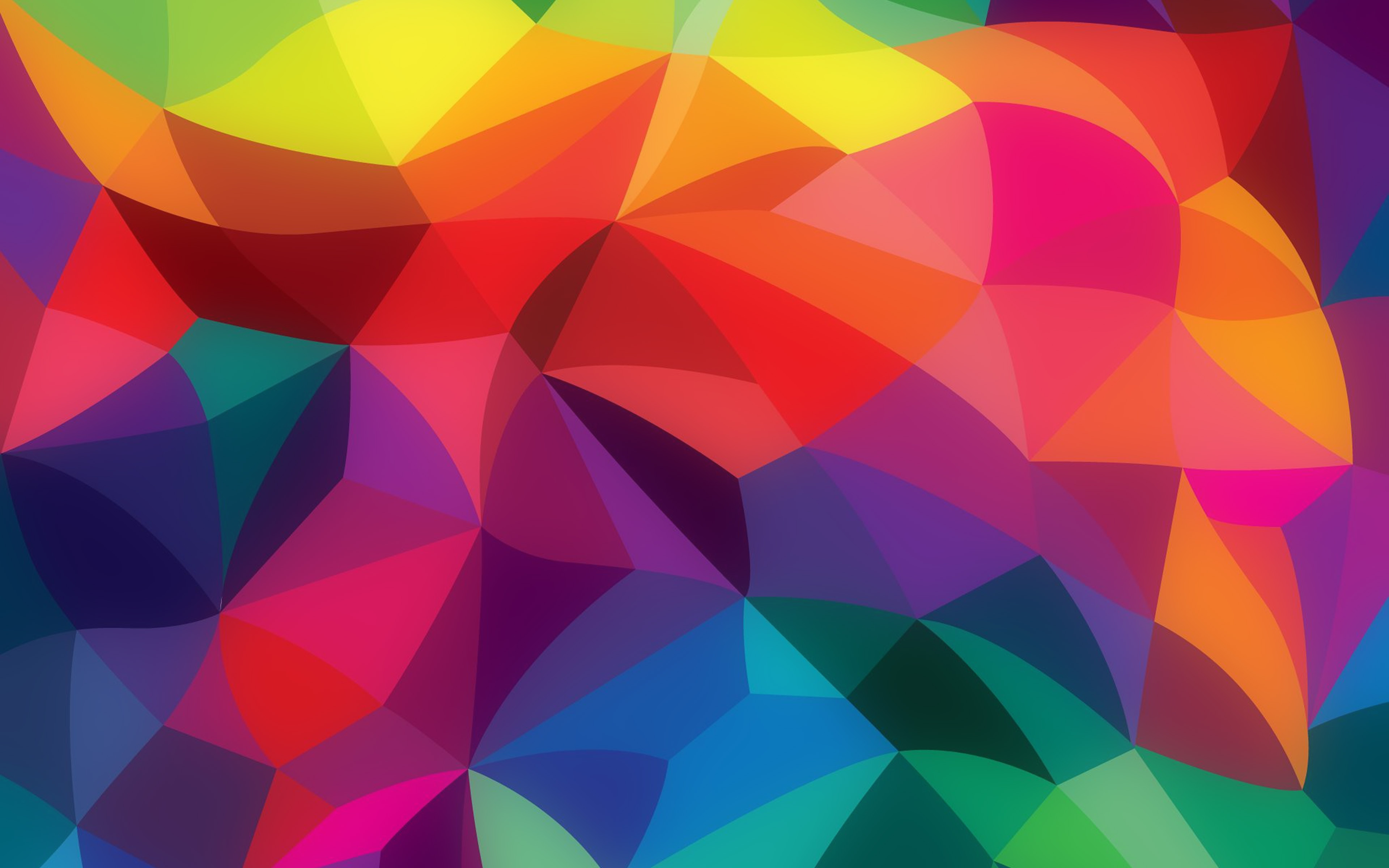 Rainbow Abstract Colors Pattern