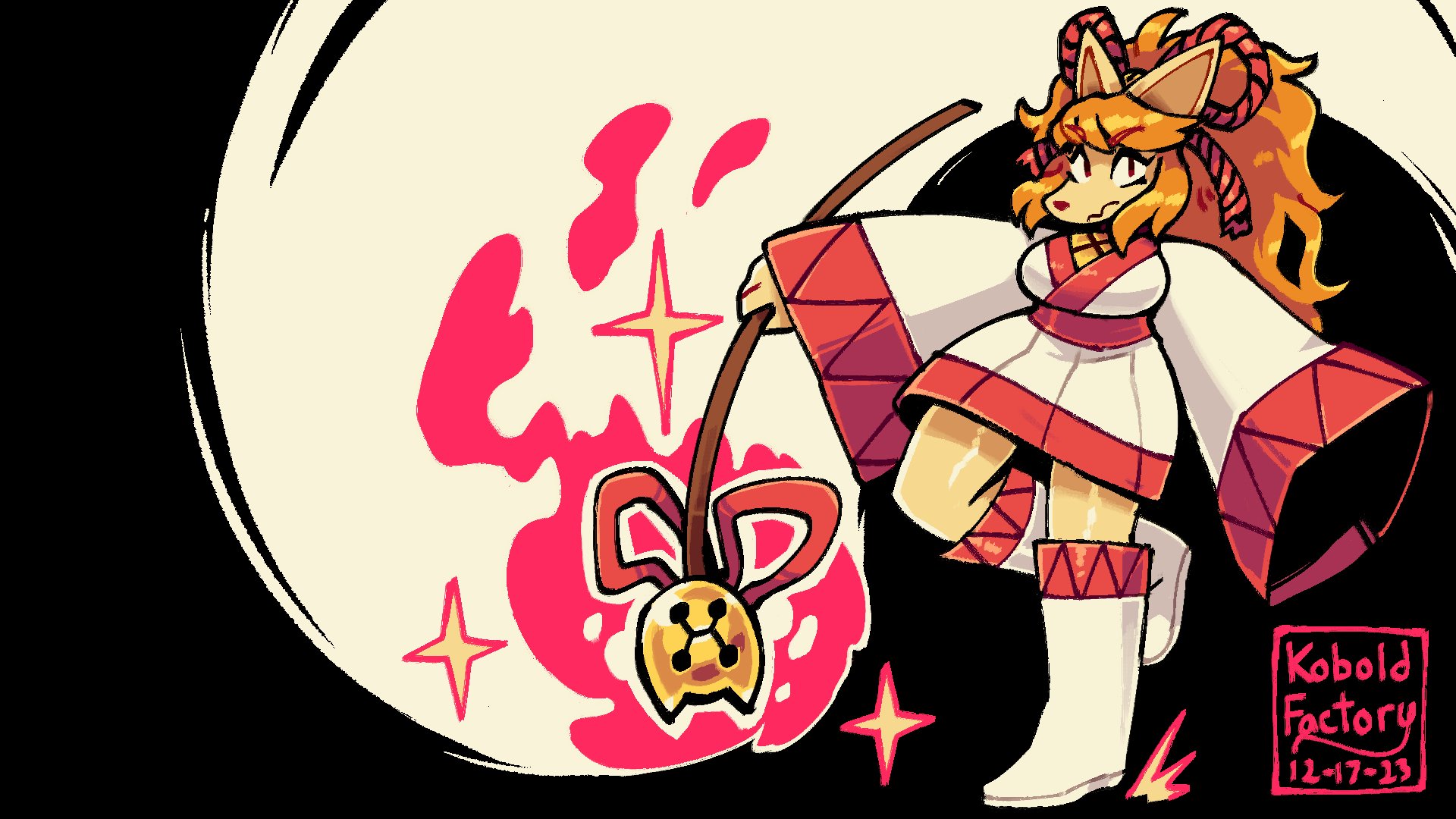 had to draw Ceroba Undertale Yellow