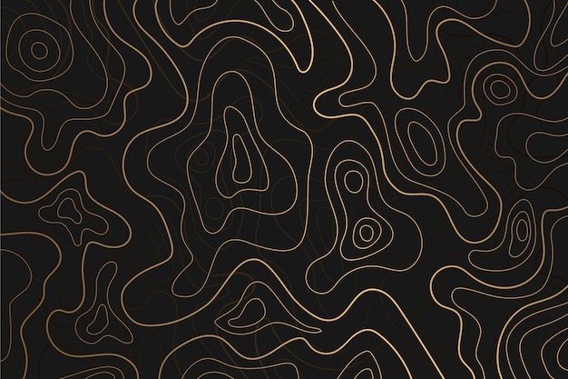 Free Vector. Topographic map
