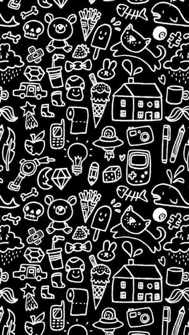 Wallpaper. Fondo de pantalla negro