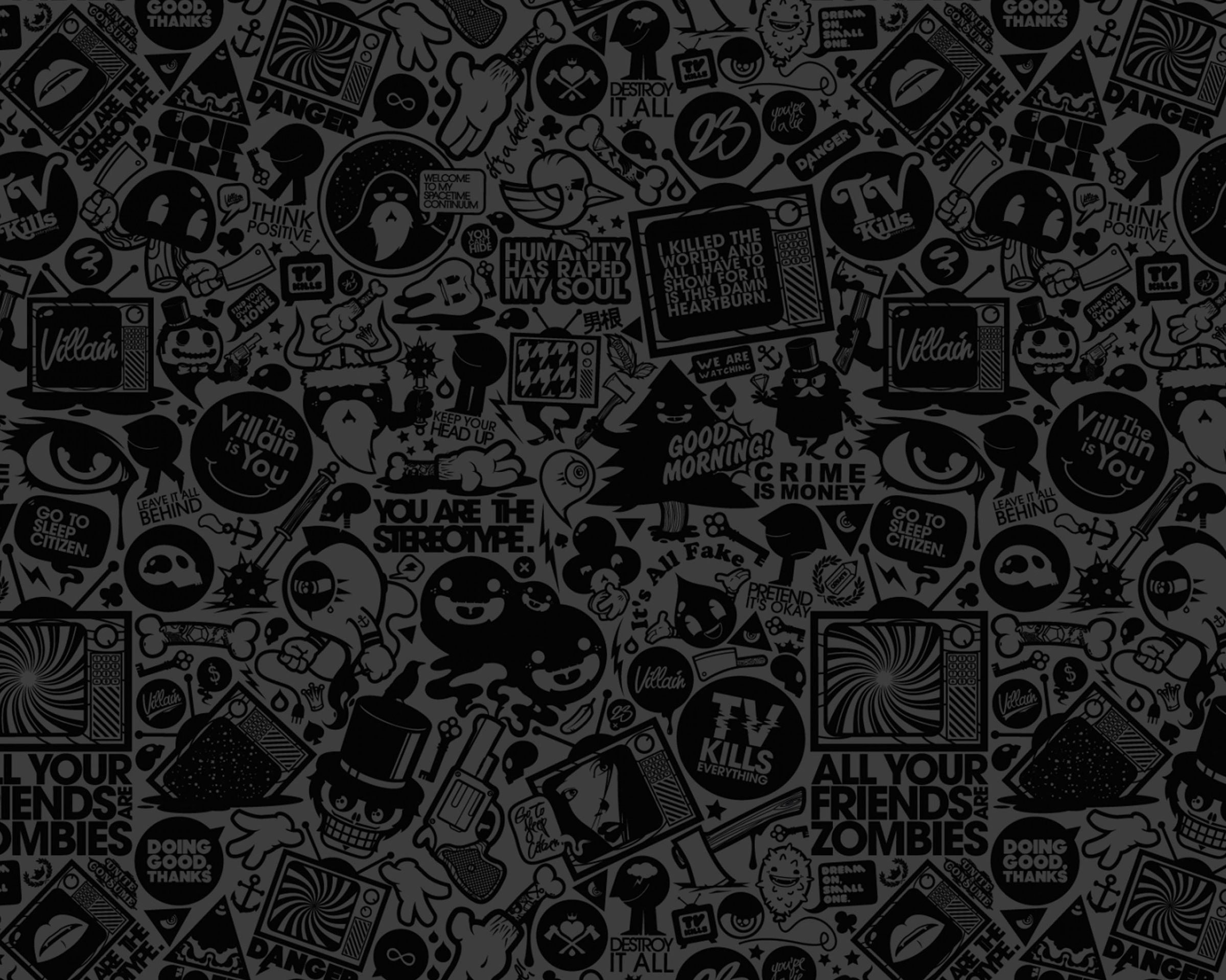 Wallpaper doodle, Mac wallpaper, Retro