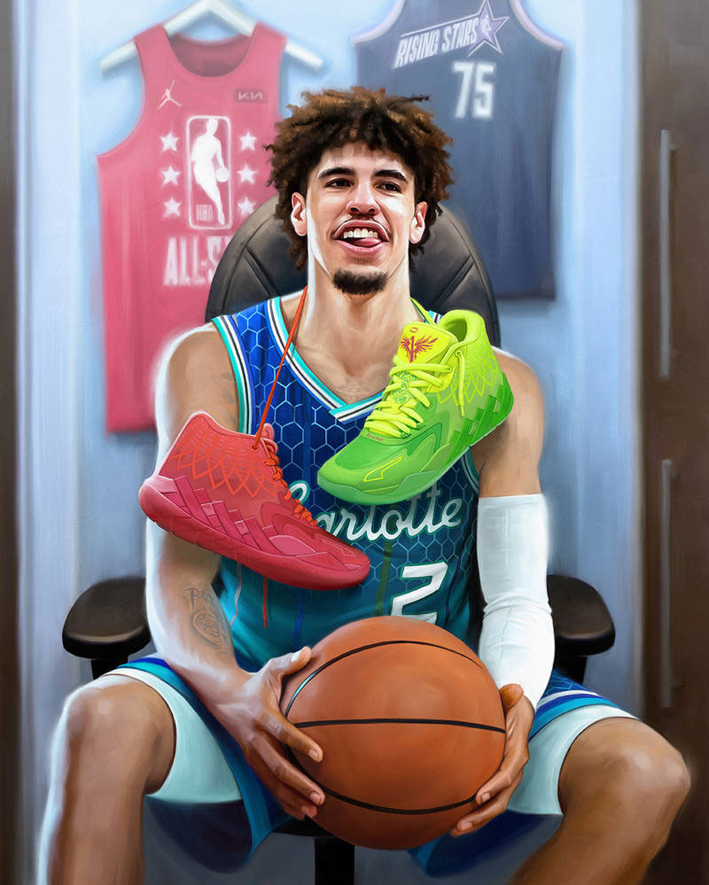 Lamelo Ball HD Wallpaper
