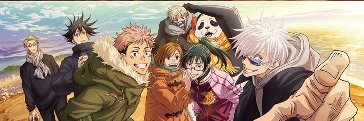 Jujutsu Kaisen on Twitter. Header