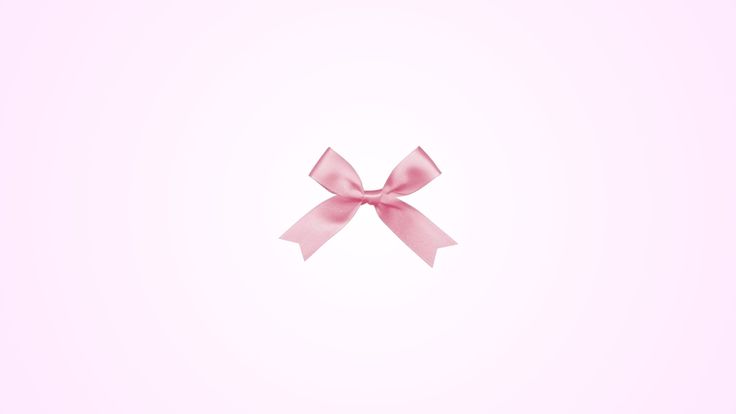 Coquette Ribbon Wallpaper. Pink
