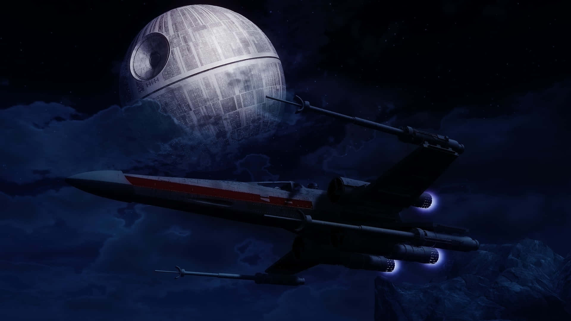 Powerful Death Star II Wallpaper
