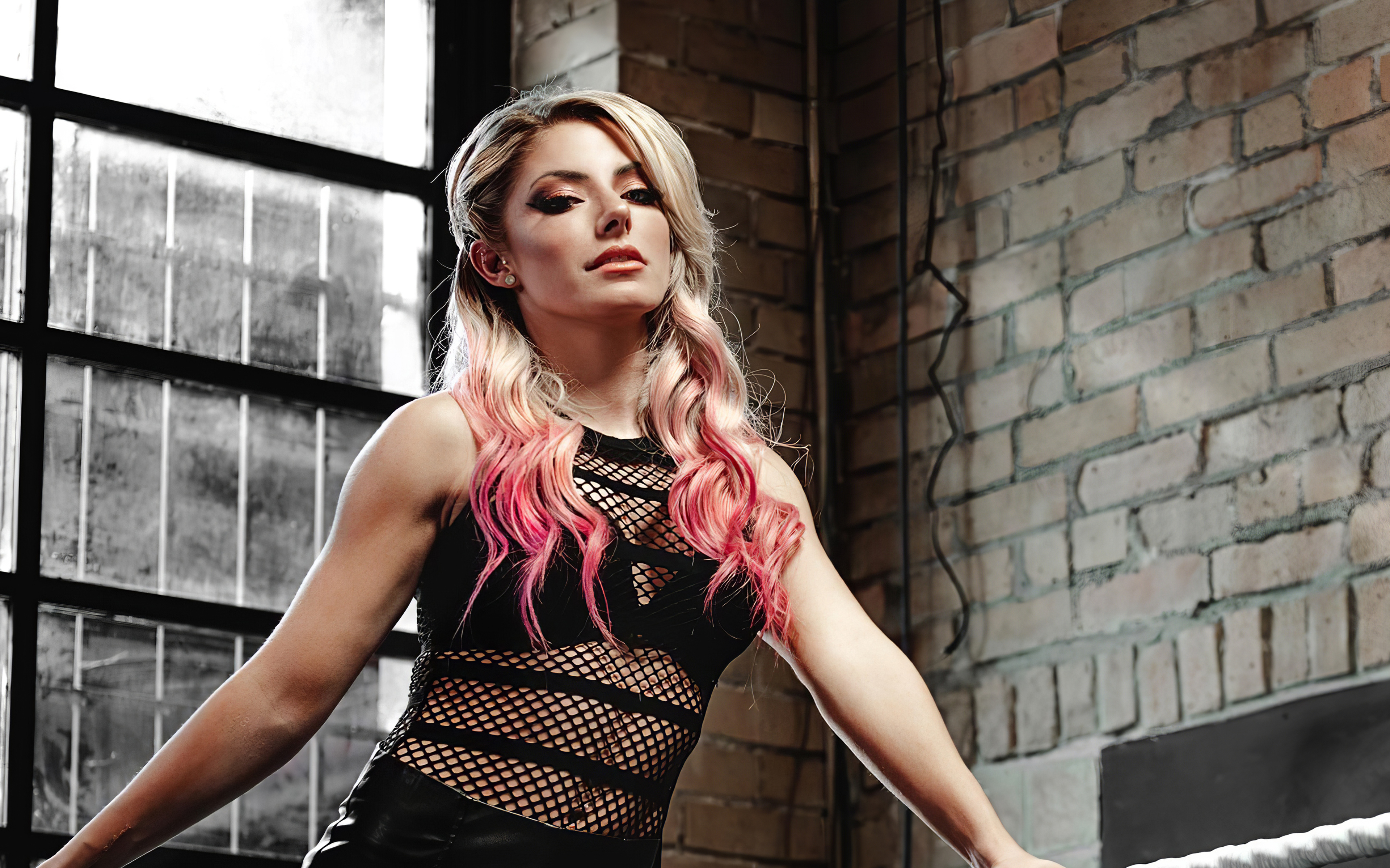 Alexa Bliss Wwe Photohoot 4k
