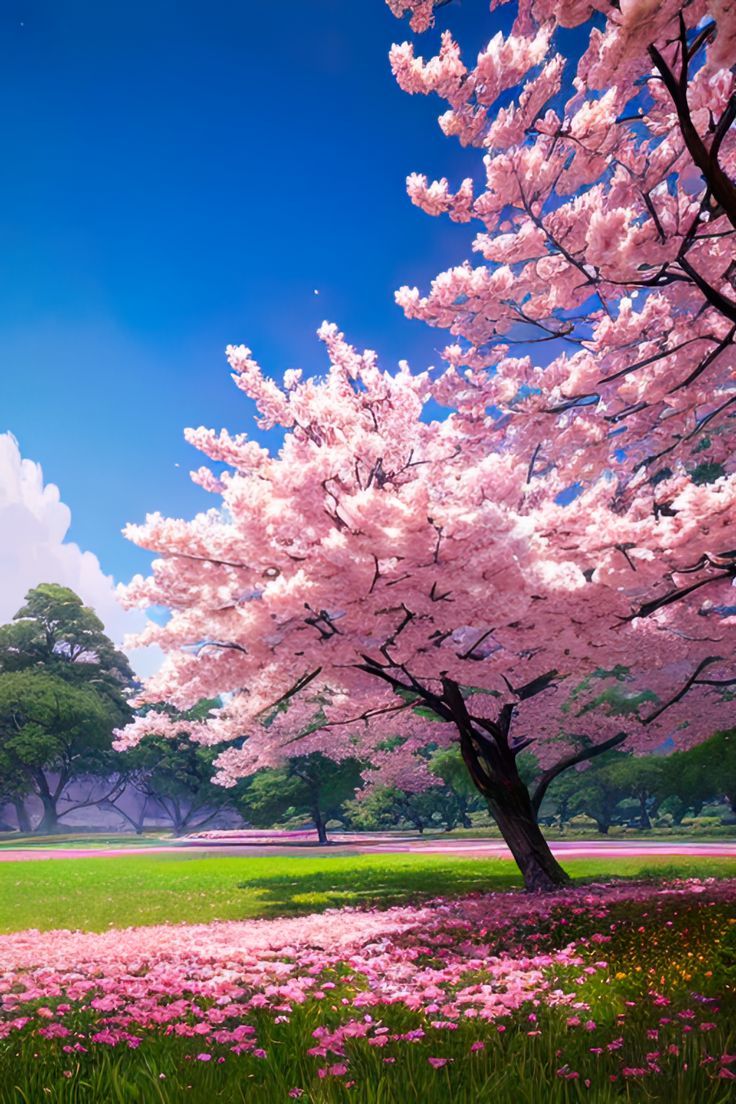 Blossoming Trees Poster. Zazzle