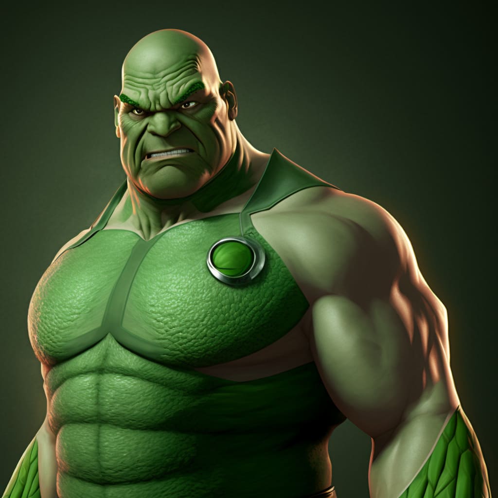 Green Cartoon Characters Explained