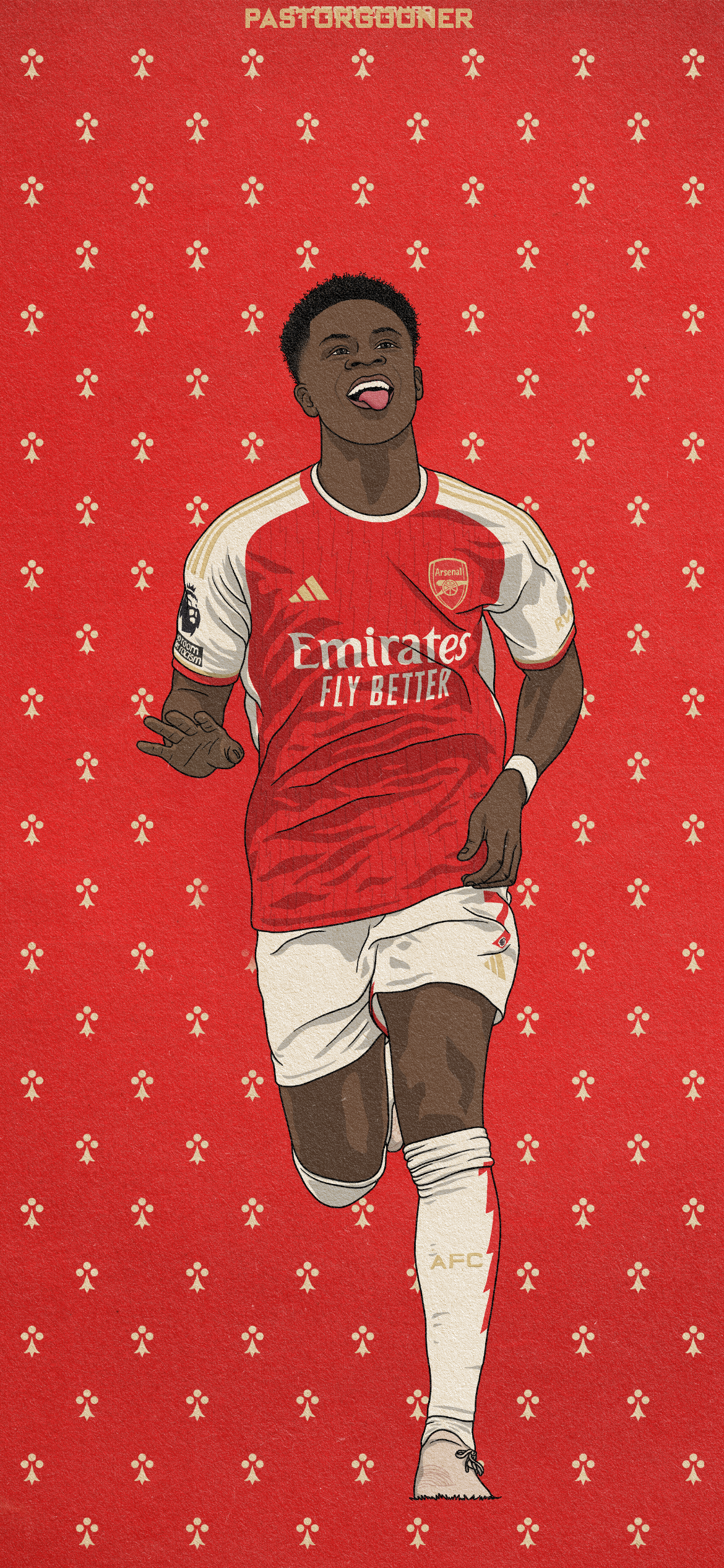 Variants / Saka Phone Wallpaper, r