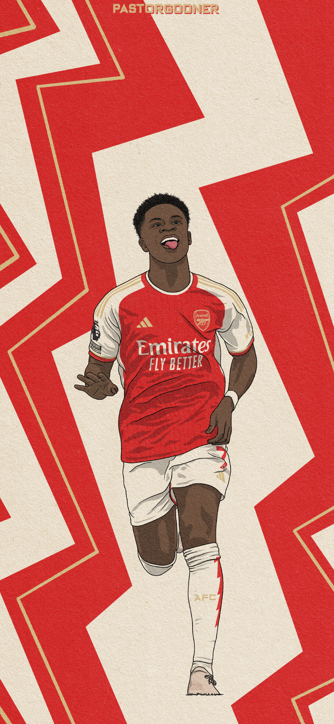 Variants / Saka Phone Wallpaper, r