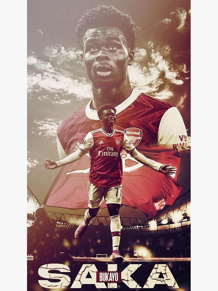 Art Bukayo Saka Wallpaper Poster