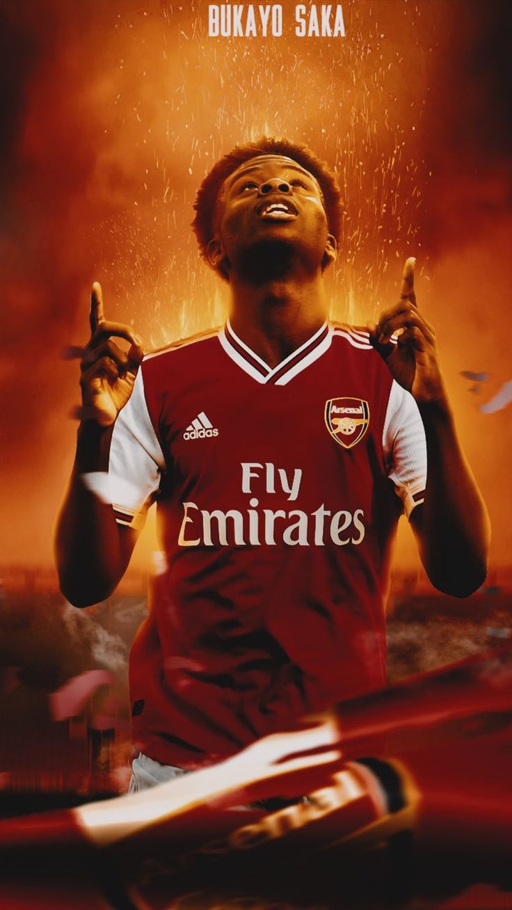 4K #Wallpaper. Bukayo Saka